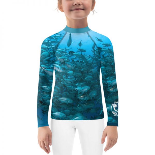 Diver Dena's Adventure Shop~Fintastic Fish Little Kids Rash Guard Top