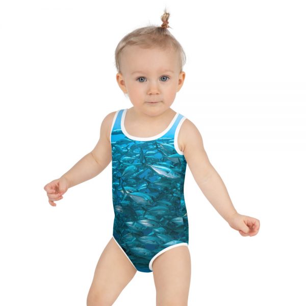Diver Dena's Adventure Shop-Fintastic Fish Little Kid's Swimsuit 2T-7