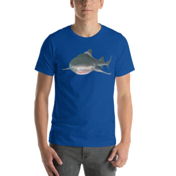 Diver Dena's Adventure Shop-Lemon Shark Unisex T-Shirt