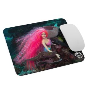 Diver Dena's Adventure Shop-Mermaid Barbi Mouse Pad