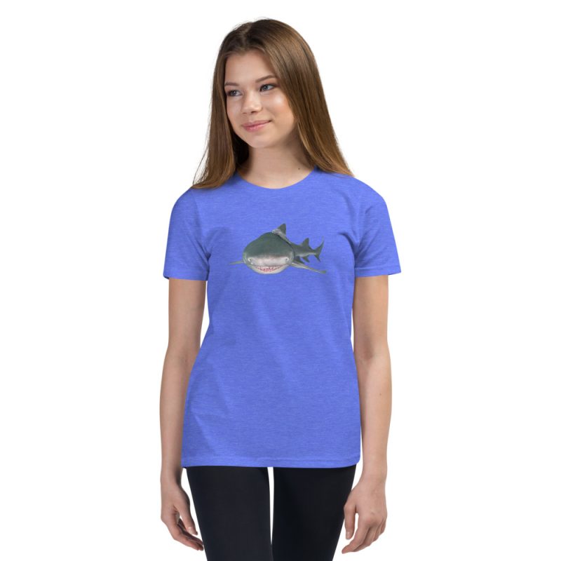 Diver Dena's Adventure Shop-Lemon Shark Kid's T-Shirt