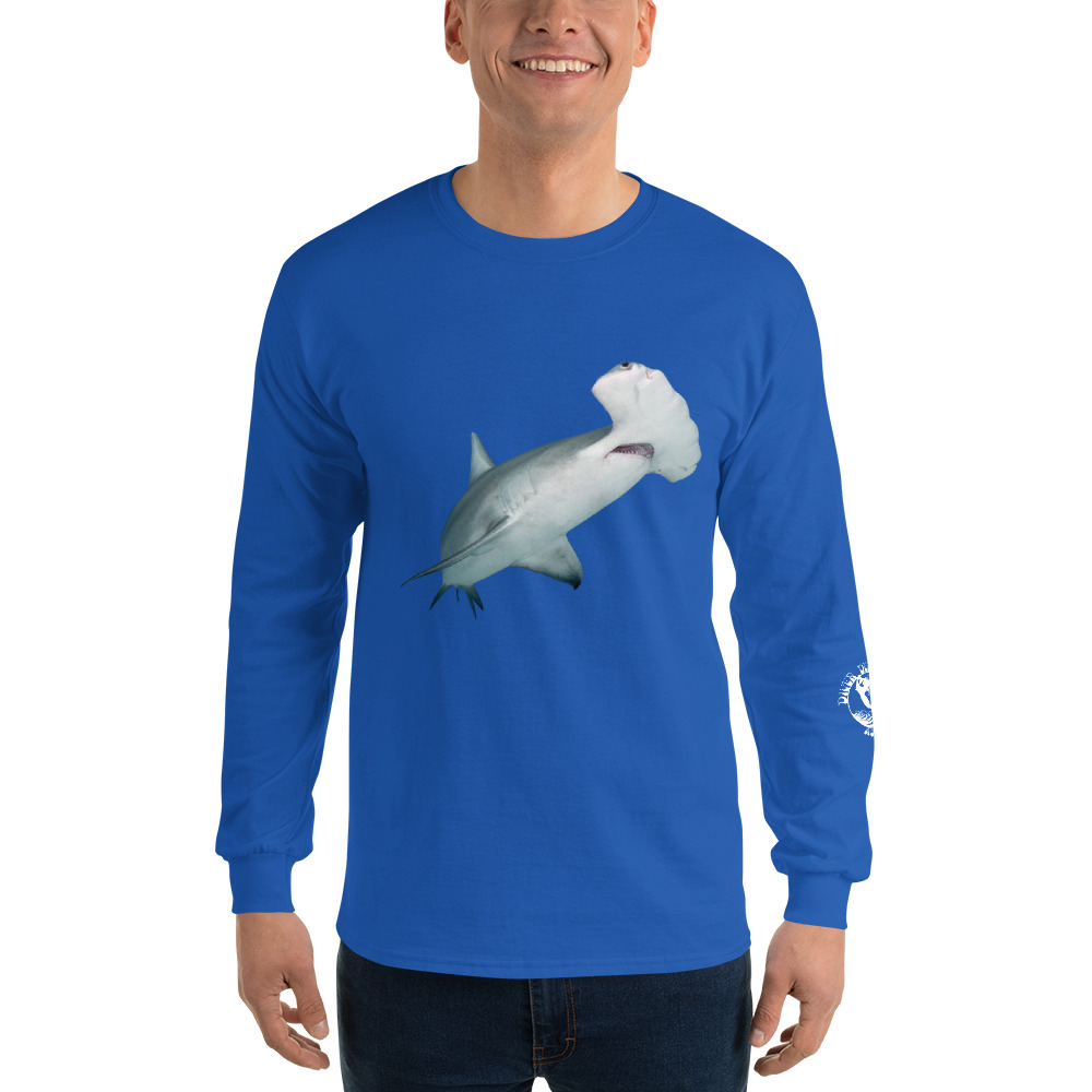 Hammerhead Shark Long Sleeve T-shirt - DIVER DENA'S ADVENTURE SHOP