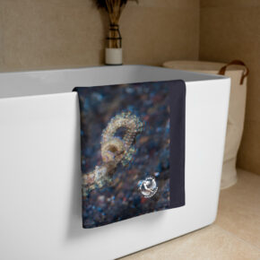 Diver Dena's Adventure Shop-Coconut Octopus Beach/Shower Towel