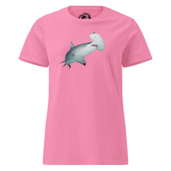 Diver Dena's Adventure Shop-Hammerhead Ladies Softstyle T-shirt